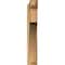 Ekena Millwork Westlake Craftsman Rough Sawn Outlooker, Western Red Cedar, 6"W x 32"D x 36"H OUT06X32X36WTL04RWR - alternate 2